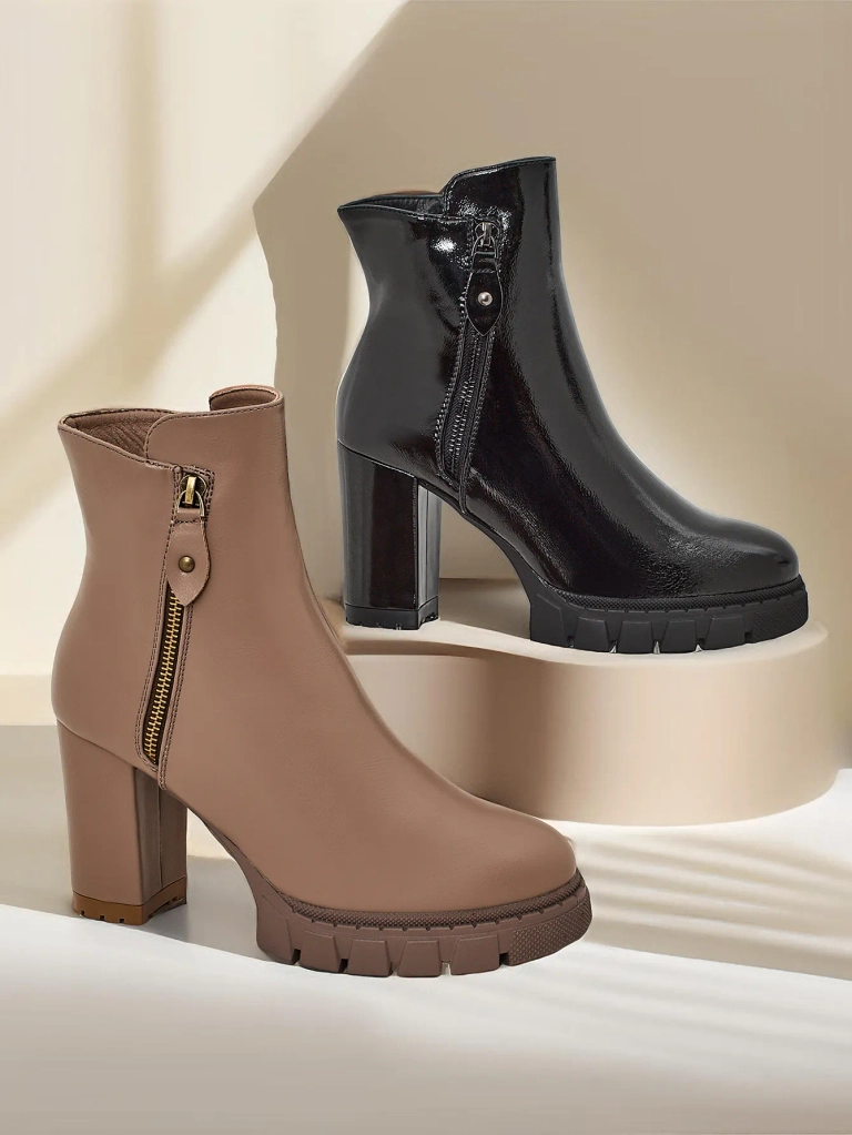 Патентни женски глезенови боти на Royalfashion на чекмедже Vemorro