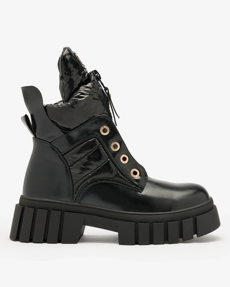 Royalfashion Дамски ботуши в черно Selilka