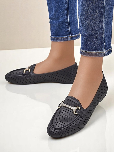 Royalfashion Rafalle ажурни дамски мокасини
