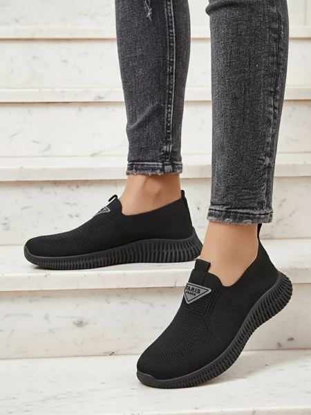 Royalfashion Дамски спортни обувки Serra, тип slip-on, от текстил