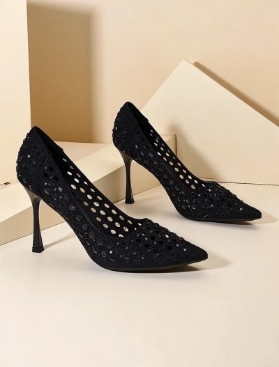 Royalfashion Женски обувки с отворена форма Ecatte