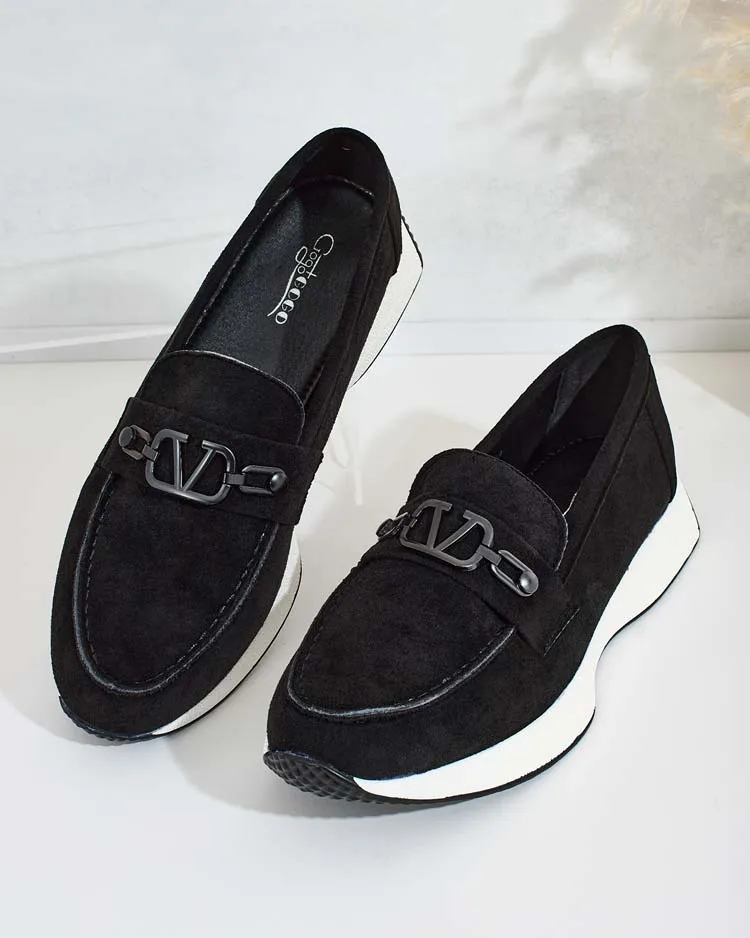 Royalfashion Елегантни дамски мокасини Zoli