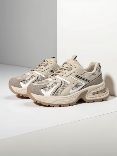 Aurelia Luna дамски сникърси Royalfashion връзки екрю