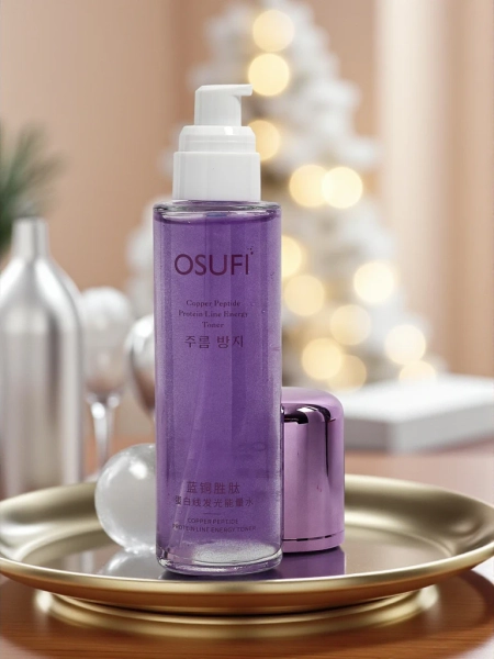 Тоник за лице с пептиден протеин - избелващ и стягащ препарат