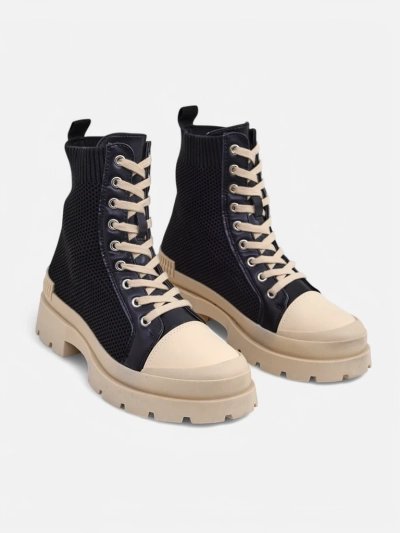 Royalfashion Високи дамски маратонки на дебела подметка Heyloy