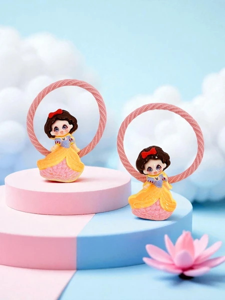 Ластици за коса с принцески мотив