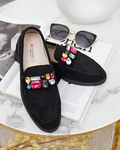 Royalfashion Дамски ажурни мокасини Mettele