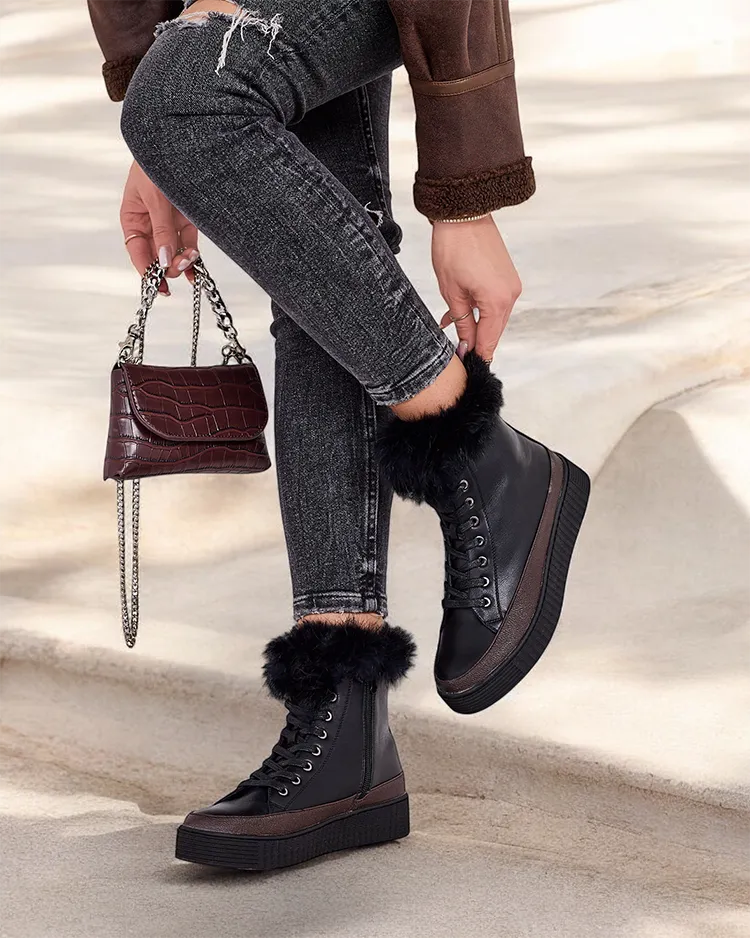 Royalfashion Високи дамски ботуши Rogeri