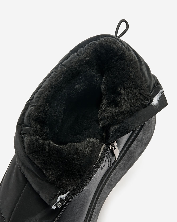 Royalfashion Дамски ботуши за сняг в черен цвят Fopinia