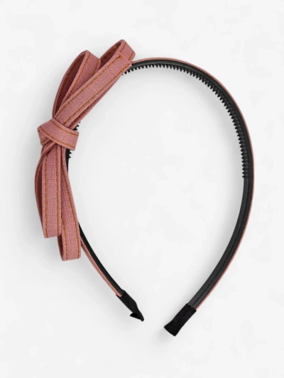 Royalfashion Лента за коса с панделка, дънков стил