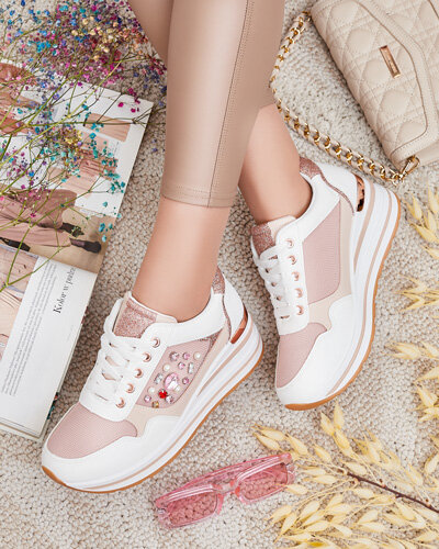 Royalfashion Дамски спортни кецове на котурна Roenna