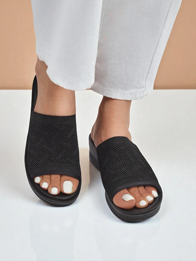 Royalfashion Дамски сандали на ниска платформа Elara