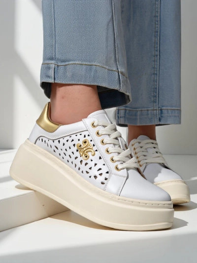 Royalfashion дамски спортни маратонки с перфорация Jovixi