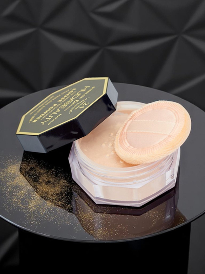 Насипна пудра за лице с естествен матов финиш