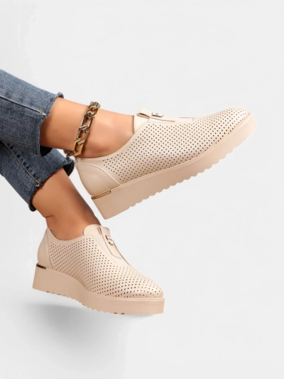 Обувки с перфорации за жени Royalfashion Goffies