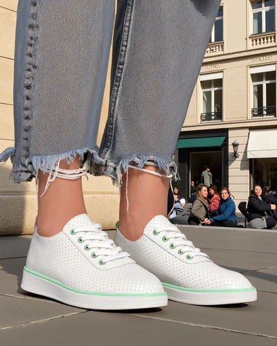 Royalfashion Женски перфориран спортен обувки Pumbes