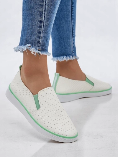 Royalfashion Женски обувки с перфорации тип слип-он Kassias