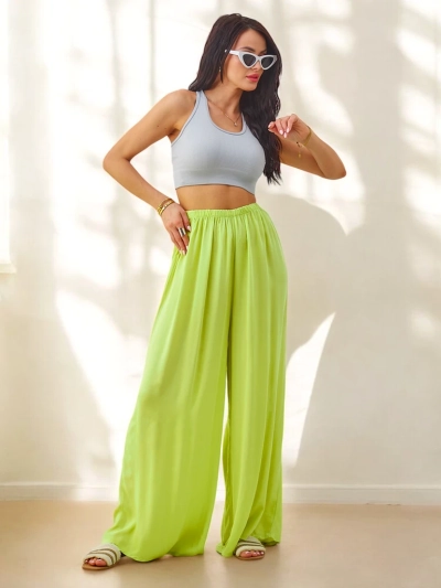 Royalfashion Вискозни прави дамски панталони