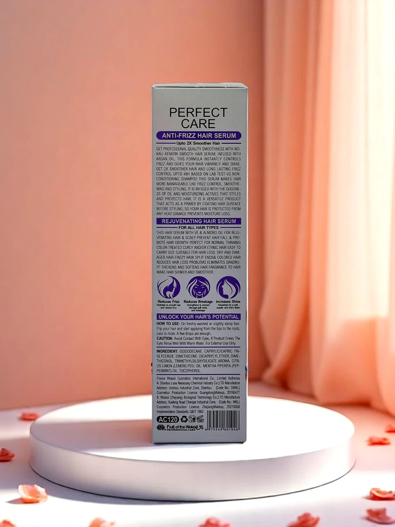 ПЕРФЕКТ КЕЪР Серум за коса на основата на биотин - ускорява растежа, сгъстява и предотвратява косопад