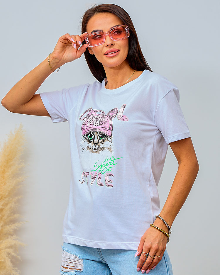 Royalfashion Дамска тениска с щампа