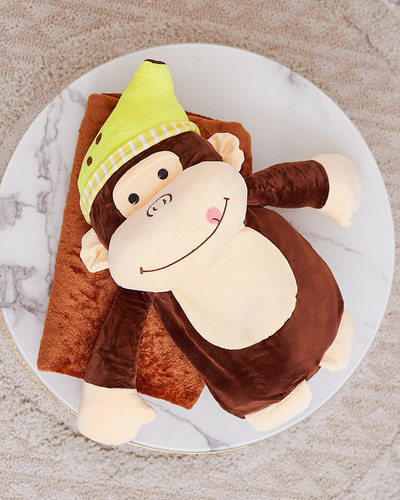 Royalfashion Плюшена играчка с одеяло