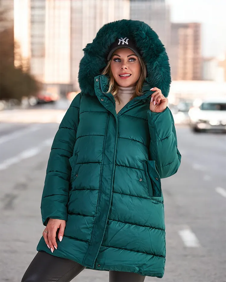 Royalfashion Дамско ватирано зимно яке