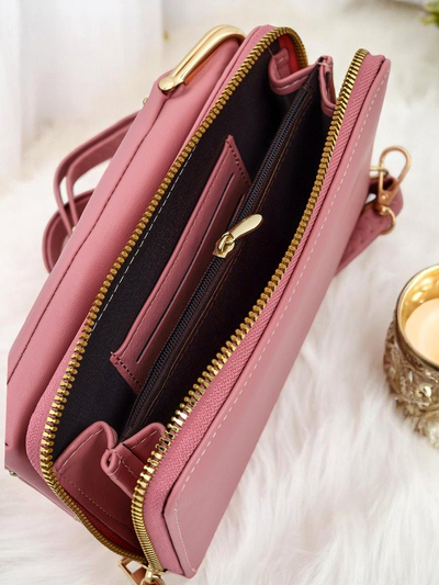 Royalfashion Многофункционална чанта-портфейл с презрамка Quilted Charm