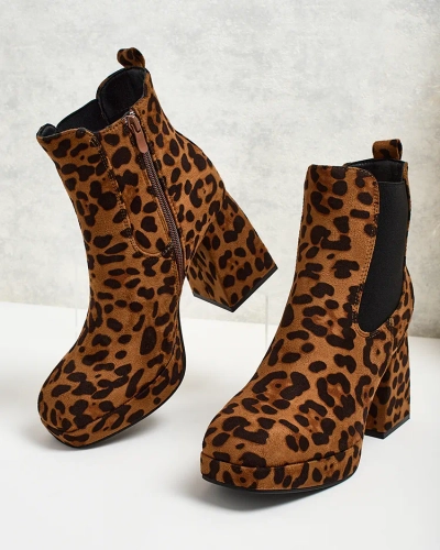 Royalfashion Дамски ботуши с токчета Tonia