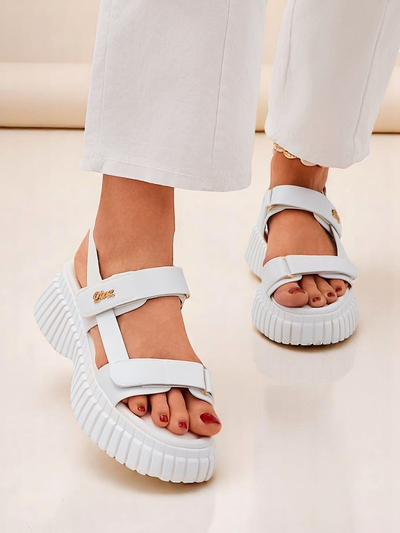 Royalfashion дамски сандали с по-дебела подметка Hortez