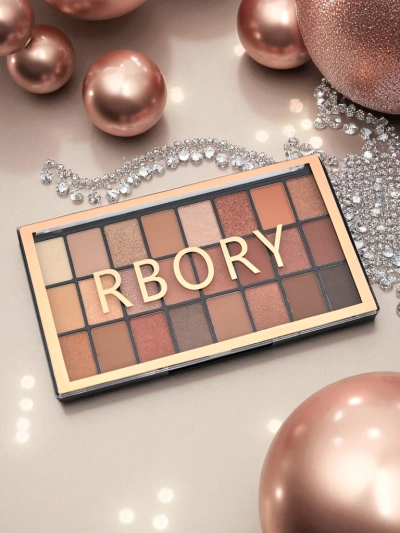 Палитра 24 сенки за очи – матови и брокатени Tea Mood