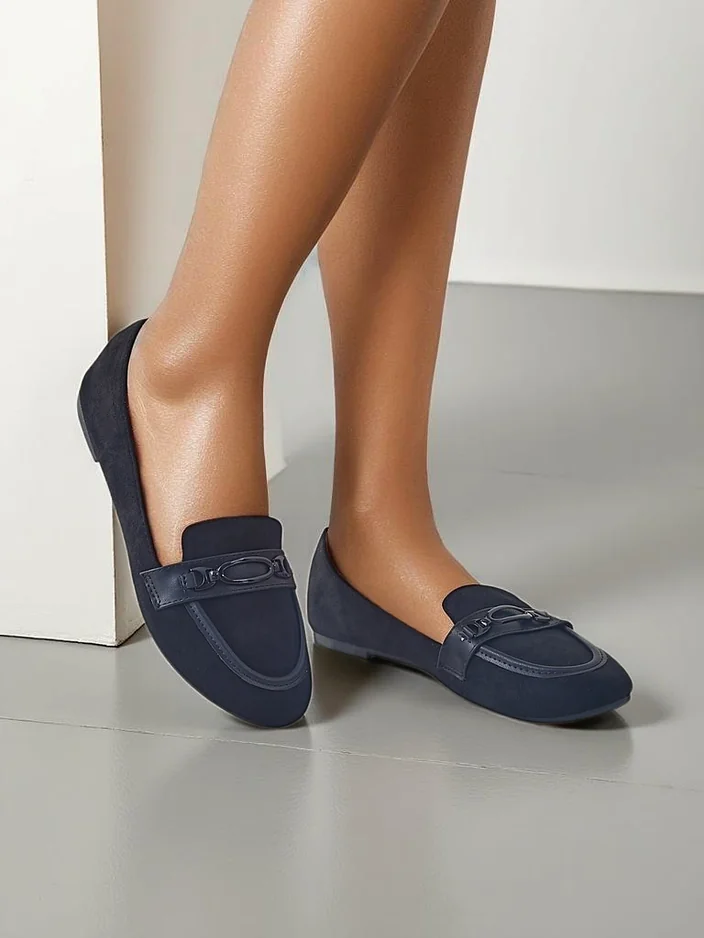 Royalfashion Жени еко велур мокасини Zammei