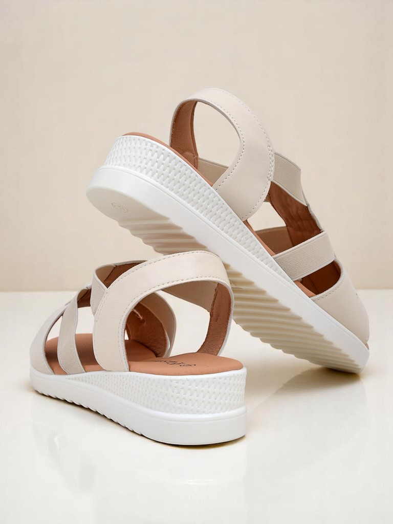 Royalfashion дамски сандали на нисък клин Sora