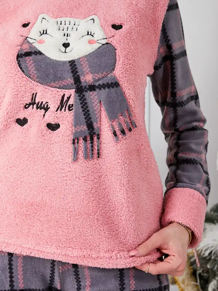 Royalfashion Жени каре пижами