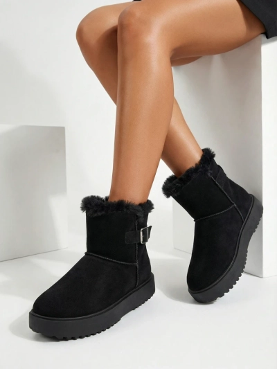 Royalfashion Къси дамски боти тип снегоходки Winter Crest