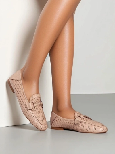 Royalfashion Перфорирани дамски мокасини Laamba
