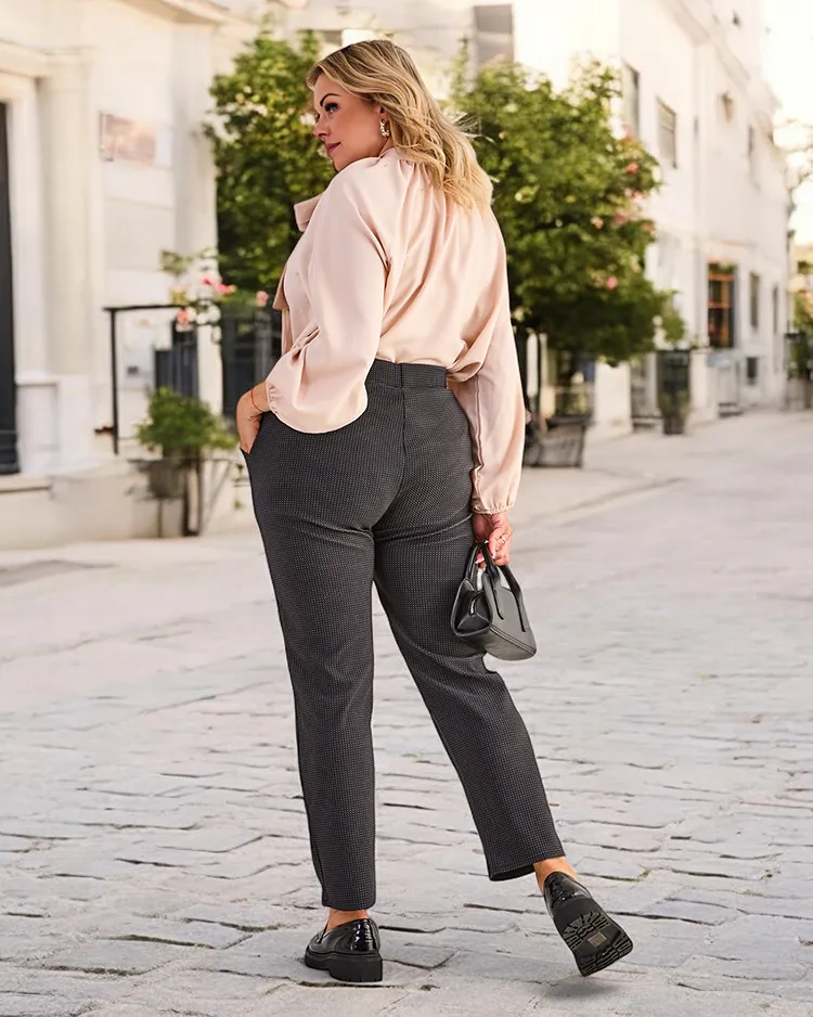 Royalfashion Дамски изолирани гамаши на точки