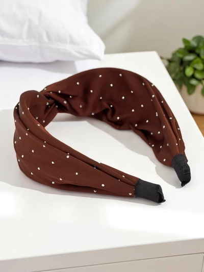 Royalfashion Лента за глава с кристали Shine Twist