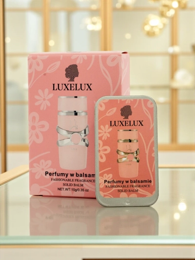 LUXELUX Solid Balm Aurelia – парфюмиран балсам в метална кутия 10g