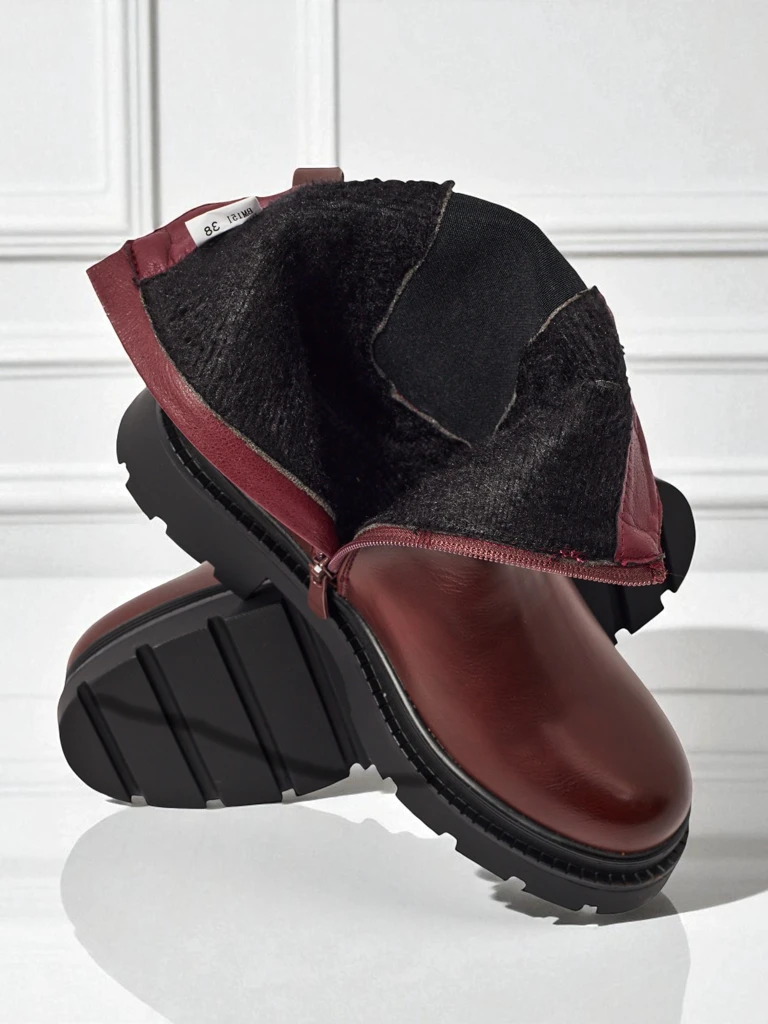 Високи дамски еко кожени боти Pearl Mist