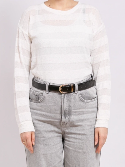 Лакиран дамски колан за панталони, ежедневен