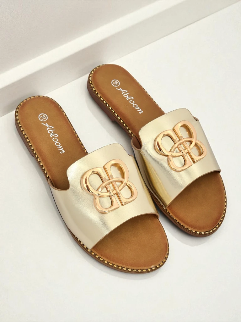 Royalfashion Дамски сандали с равна подметка Heraklia