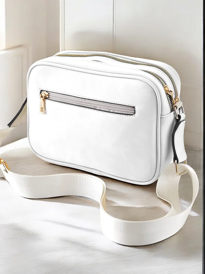 Royalfashion Малка дамска чанта, изработена от матова екоскин.