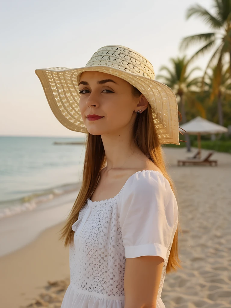 Royalfashion Дамска сламена шапка Convalia