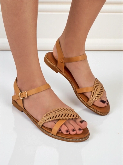 Royalfashion Дамски сандали на равна подметка Willow Grace