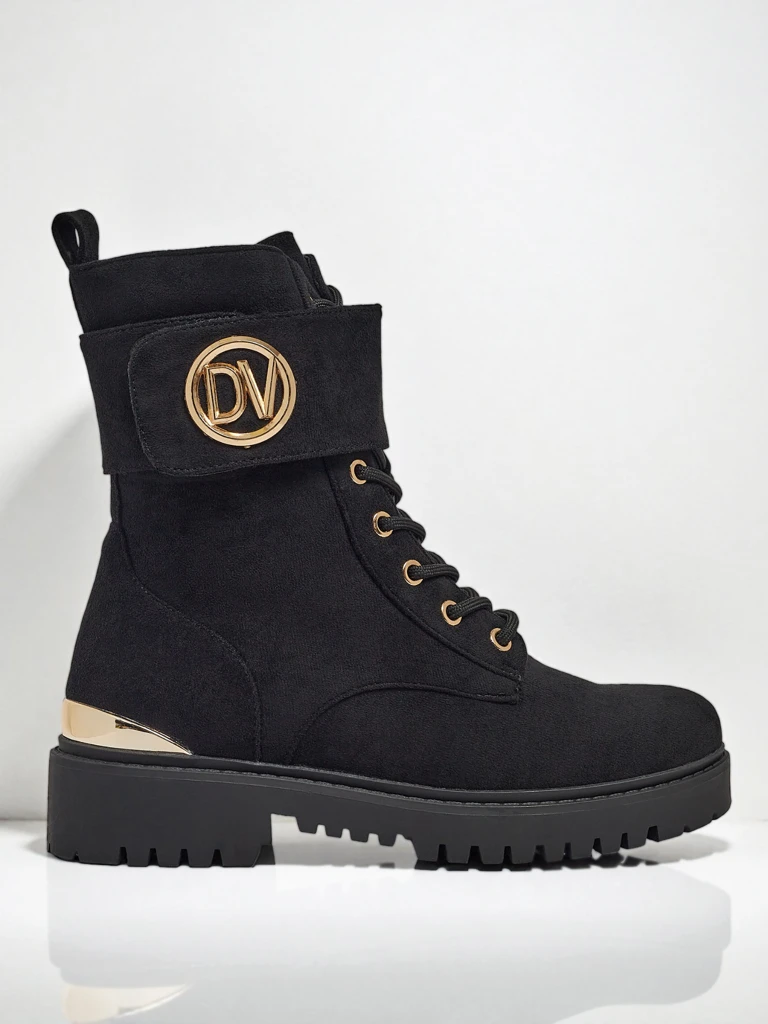 Дамски боти workery с декорации Lorice