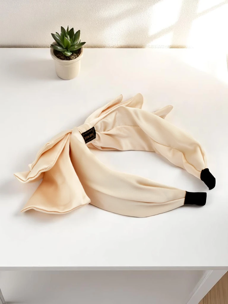 Royalfashion Сатенена диадема с панделка Celine