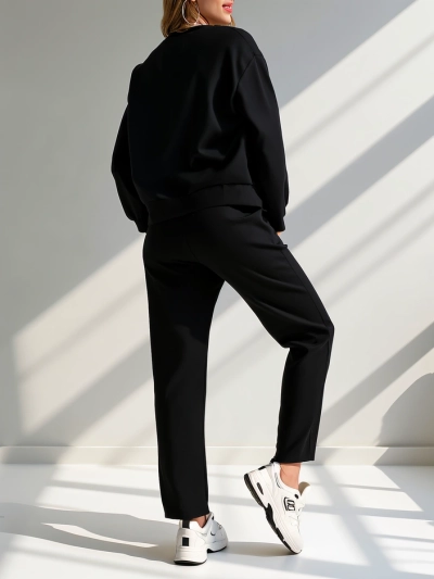 Royalfashion Женски комплект от вискоза с принт