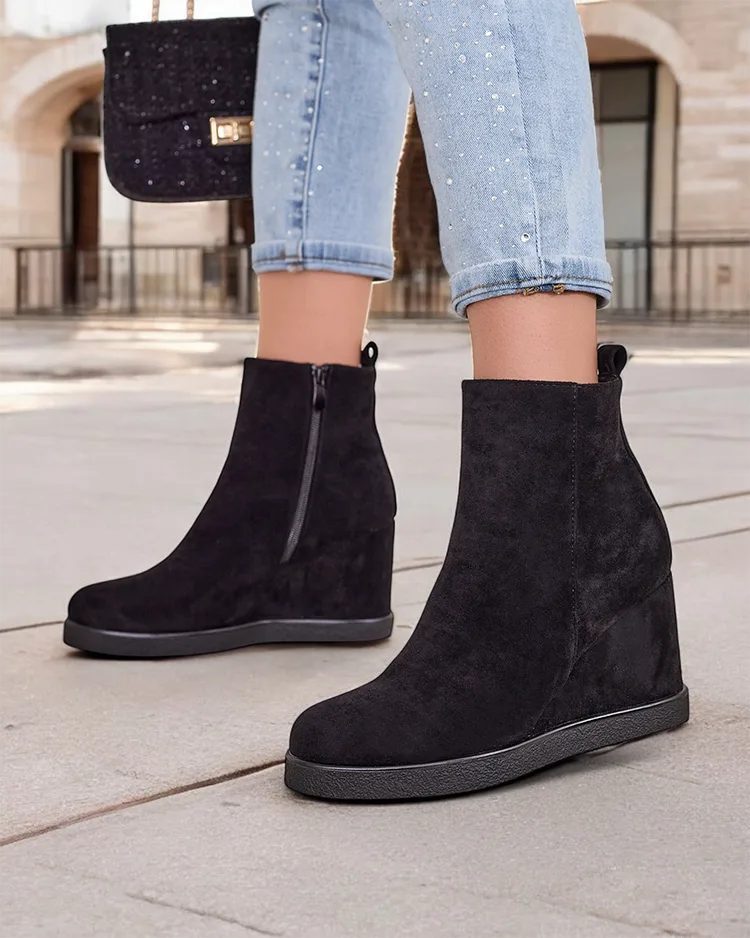 Дамски ботуши на киле Royalfashion Sierra