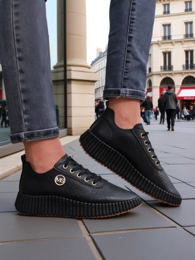 Royalfashion Дамски спортни перфорирани маратонки Jovenes