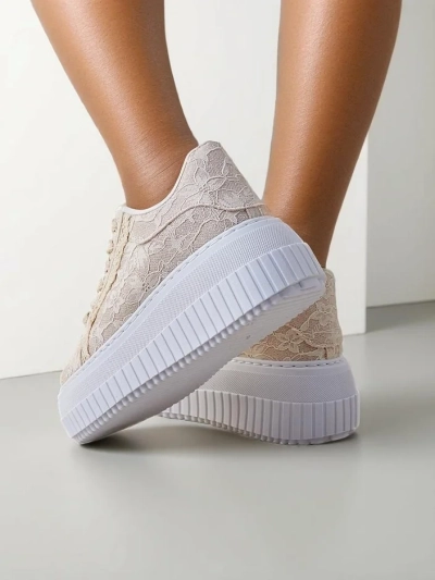 Royalfashion дамски спортни маратонки с дантела Coronna